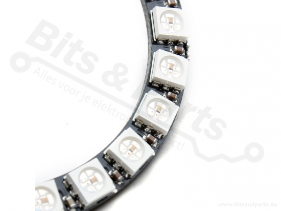 LED Ring 24x WS2812 RGB 5050 RGB LEDs with drivers (24bits)